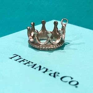 Tiffany - Crown Charm - Sterling Silver